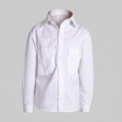 G. D. Goenka School - Full Sleeve Boys Shirt ( White )