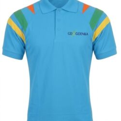 G. D. Goenka School - Half Sleeve Sports T-Shirt (Blue )