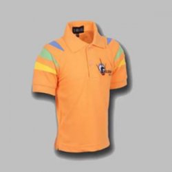 Untitled-1_0000_G. D. Goenka School - Half Sleeve Sports T-Shirt ( Orange )