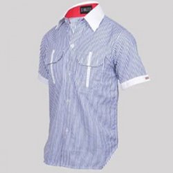 Untitled-1_0001_G. D. Goenka School - Half Sleeve Boys Shirt ( Stripe )